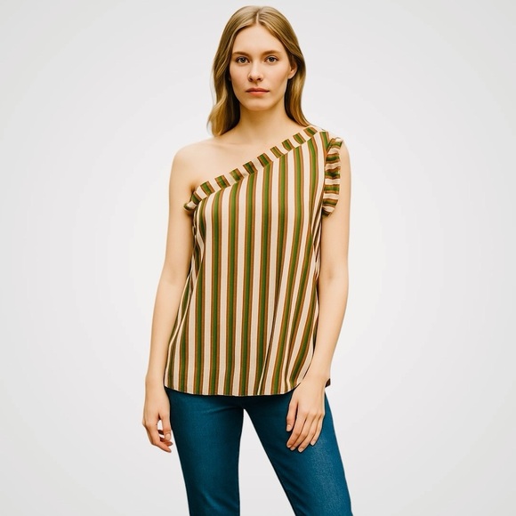 Show Me Your Mumu Ulani Ciao Stripe Size Small NWT - Picture 1 of 13